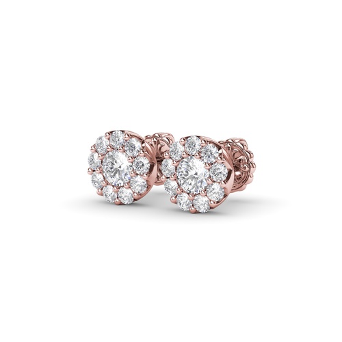 Fana Earrings Diamond Fine Jewelry ER4919-14kt-Rose