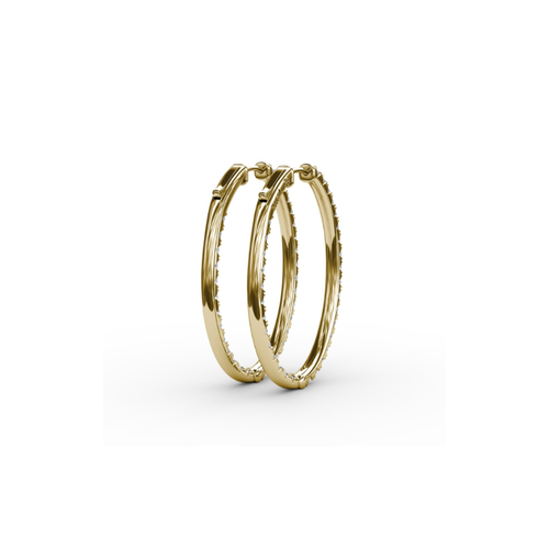 Fana Diamond Fashion Earrings ER4938-14kt-Yellow thumbnail 3