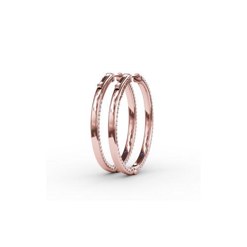 Fana Diamond Fashion Earrings ER4944-14kt-Rose thumbnail 3