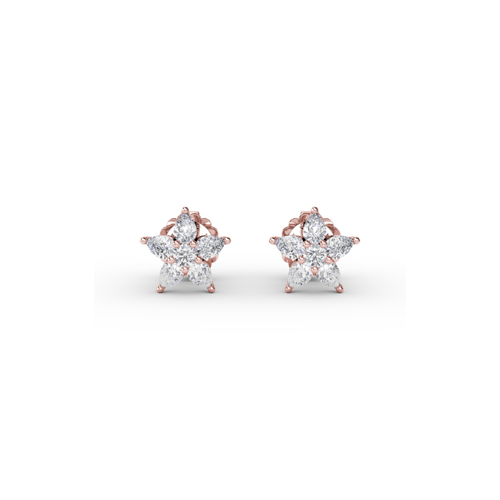 Fana Earrings Diamond Fashion ER4973-14kt-Rose