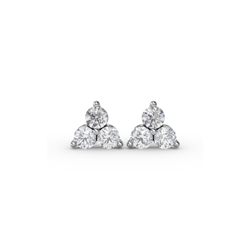Fana Diamond Fashion Earrings ER5017-14kt-White thumbnail 1
