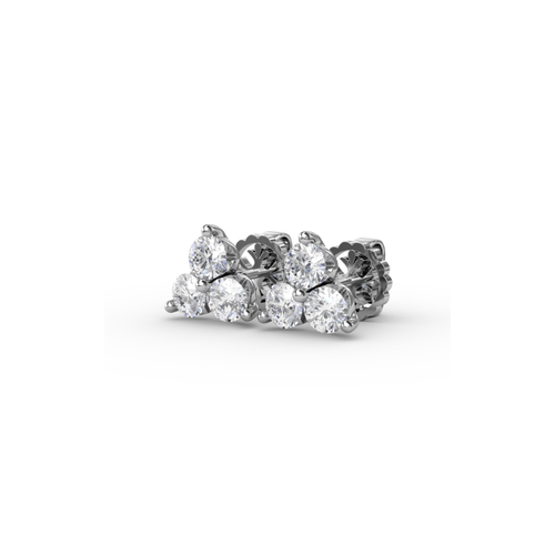 Fana Diamond Fashion Earrings ER5017-14kt-White thumbnail 2