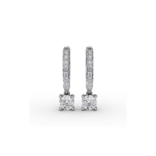 Fana Diamond Fashion Earrings ER5074-14kt-White thumbnail 1