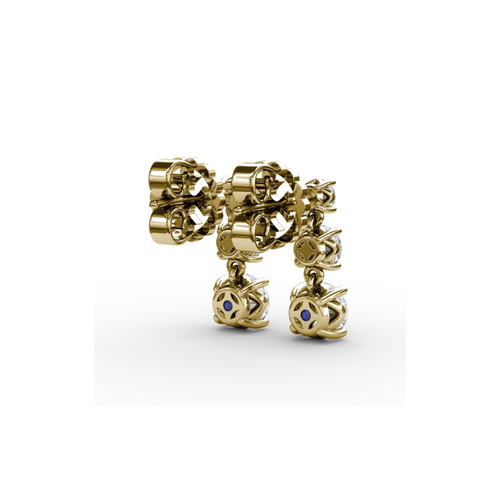 Fana Diamond Fashion Earrings ER5134-14kt-Yellow thumbnail 3