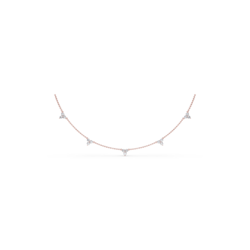 Fana Diamond Fashion Necklace N5008-14kt-Rose thumbnail 1
