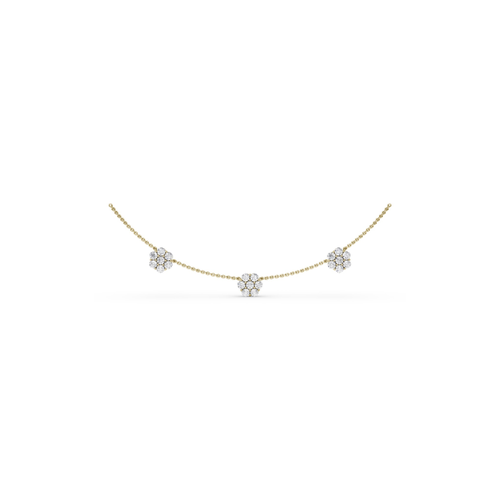 Fana Diamond Fashion Necklace N5033-14kt-Yellow thumbnail 1