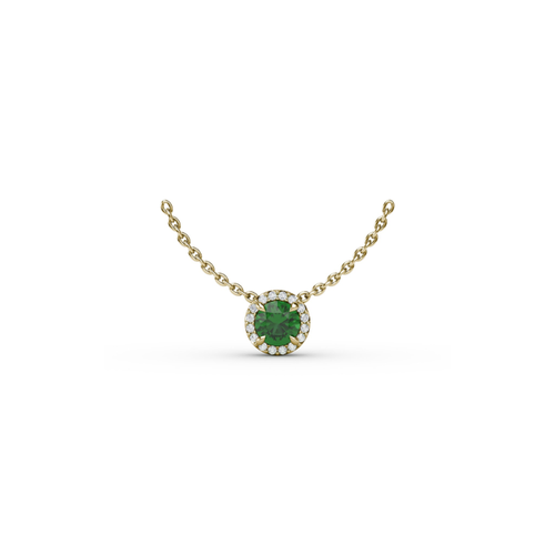 Fana Color Fashion Necklace P7002E-14kt-Yellow thumbnail 1