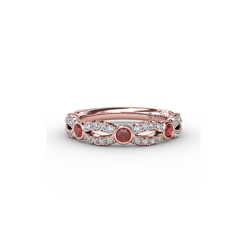 Fana Color Fashion Ring R1720S-14kt-Rose thumbnail 1