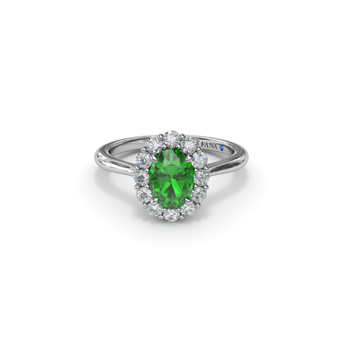 Fana Color Fashion Ring R1835E-14kt-White thumbnail 1