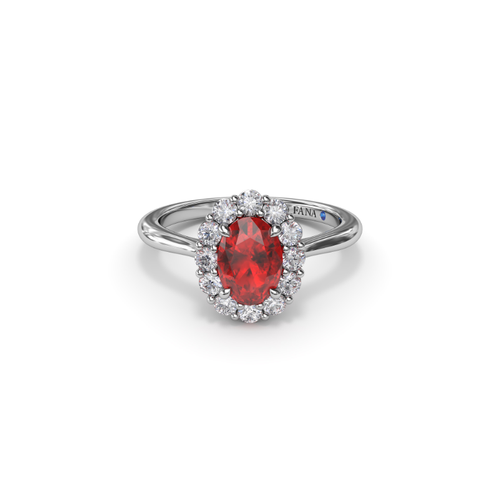 Fana Color Fashion Ring R1835R-14kt-White thumbnail 1