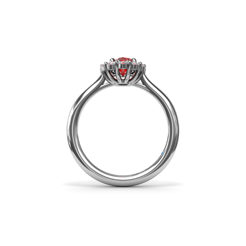 Fana Color Fashion Ring R1835R-14kt-White thumbnail 3