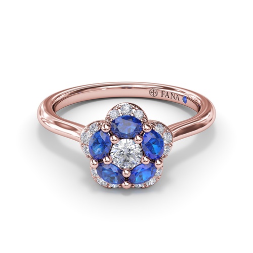 Fana Ring Color Fine Jewelry R1848S-14kt-Rose