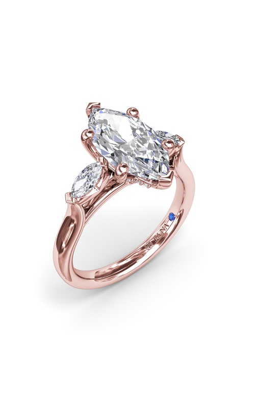 Bridal 14K Rose Gold Engagement Ring S4321-14kt-Rose