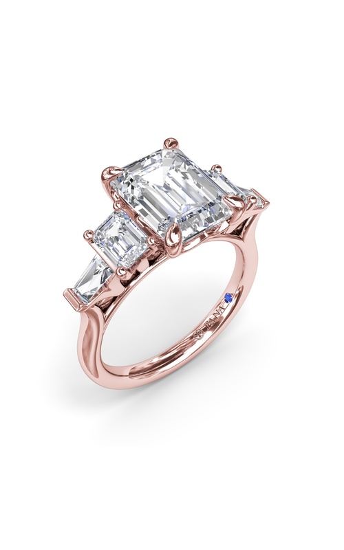Bridal 14K Rose Gold Engagement Ring S4323-14kt-Rose