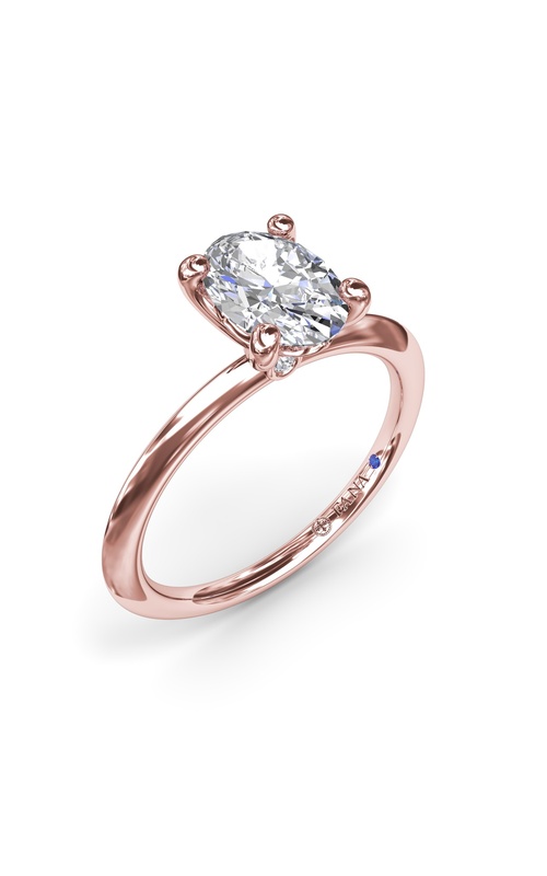 Bridal 14K Rose Gold Engagement Ring S4348-14kt-Rose
