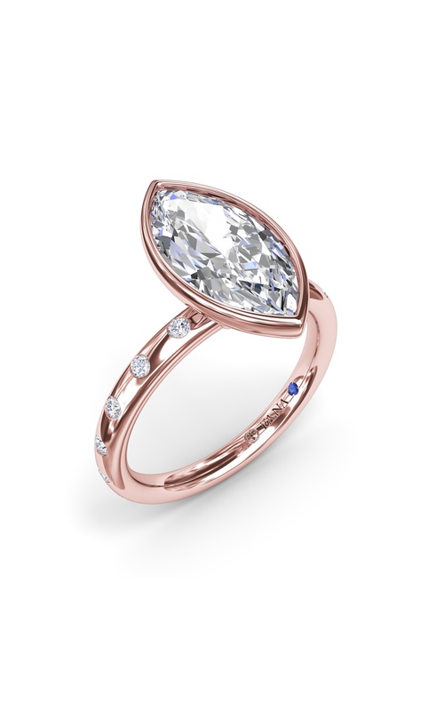 Bridal 14K Rose Gold Engagement Ring S4351-14kt-Rose