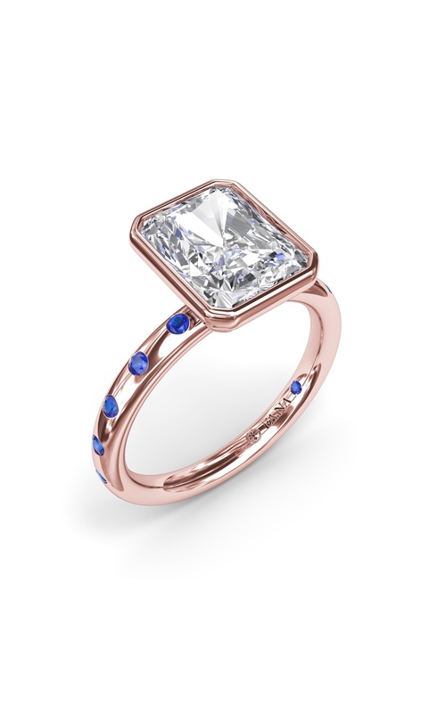 Fana Bridal Engagement Ring S4352S-14kt-Rose