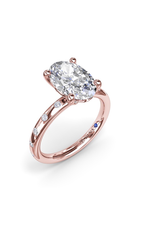 Bridal 14K Rose Gold Engagement Ring S4360-14kt-Rose