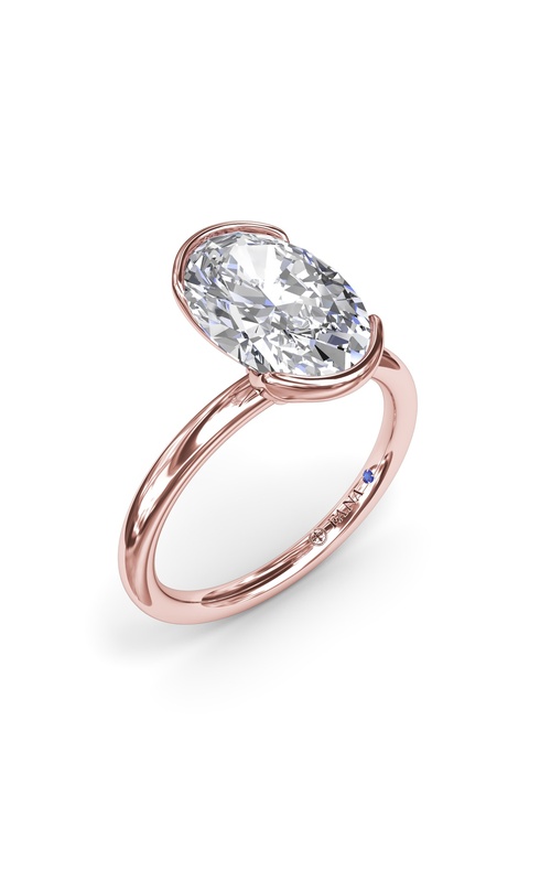 Bridal 14K Rose Gold Engagement Ring S4361-14kt-Rose