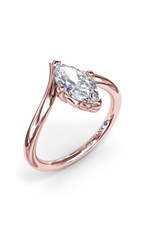 Bridal 14K Rose Gold Engagement Ring S4369-14kt-Rose