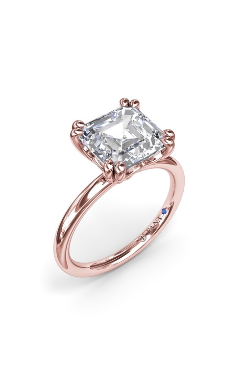 Fana Bridal Engagement Ring S4374-14kt-Rose