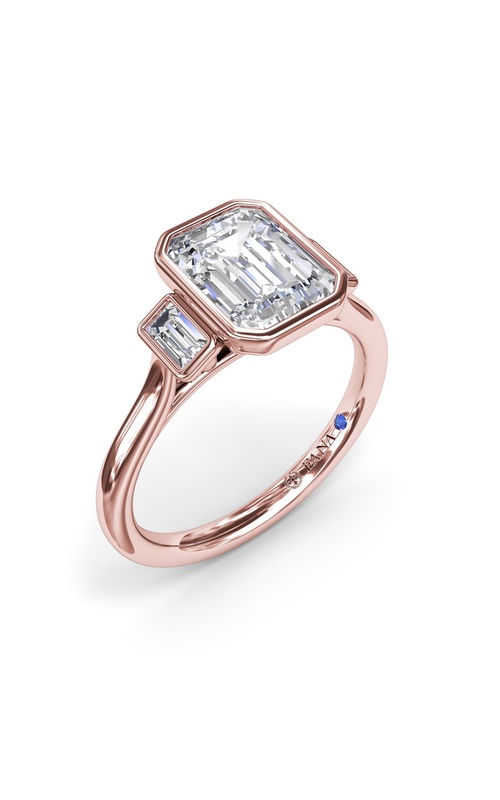 Bridal 14K Rose Gold Engagement Ring S4378-14kt-Rose
