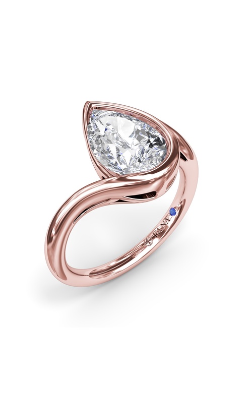 Fana Bridal Engagement Ring S4394-14kt-Rose