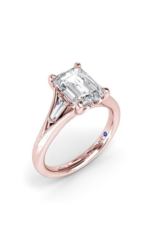 Bridal 14K Rose Gold Engagement Ring S4380-14kt-Rose