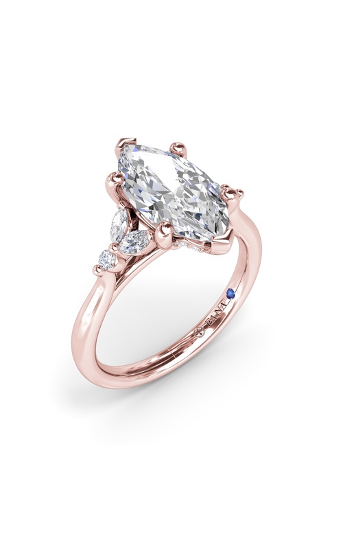 Bridal 14K Rose Gold Engagement Ring S4417-14kt-Rose