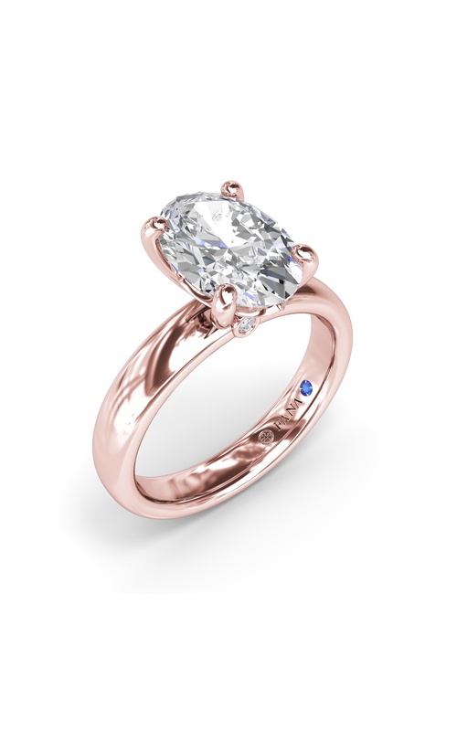 Fana Bridal Engagement Ring S4431-14kt-Rose