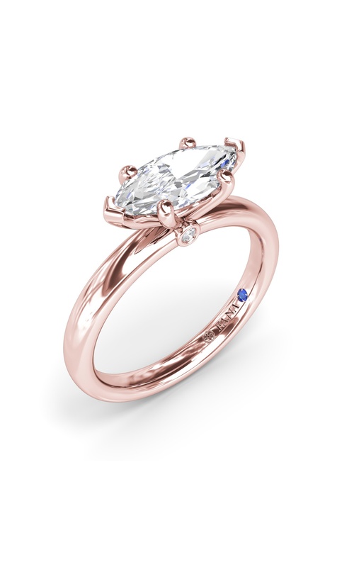 Bridal 14K Rose Gold Engagement Ring S4433-14kt-Rose