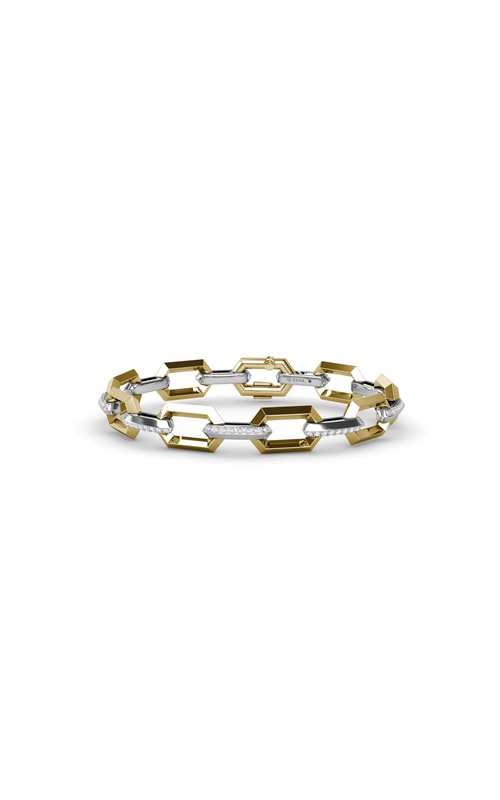 Fana Lynq Collection Bracelet B5233-18kt-Yellow-White