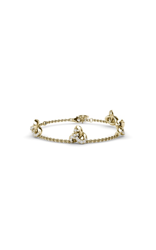 Fana Spyre Collection Bracelet B5248-18kt-Yellow-White