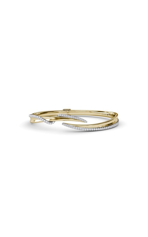 Fana Sylk Collection Bracelet BB5217-18kt-Yellow-White