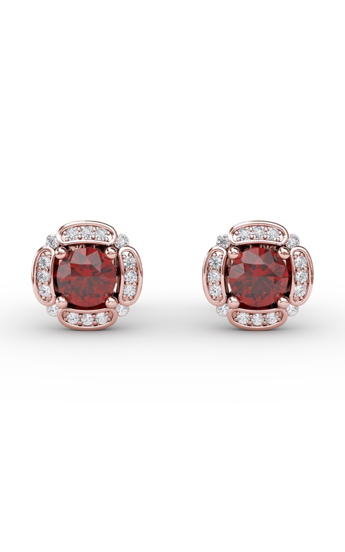 Fana Color Fine Jewelry Earring ER1570R-14kt-Rose