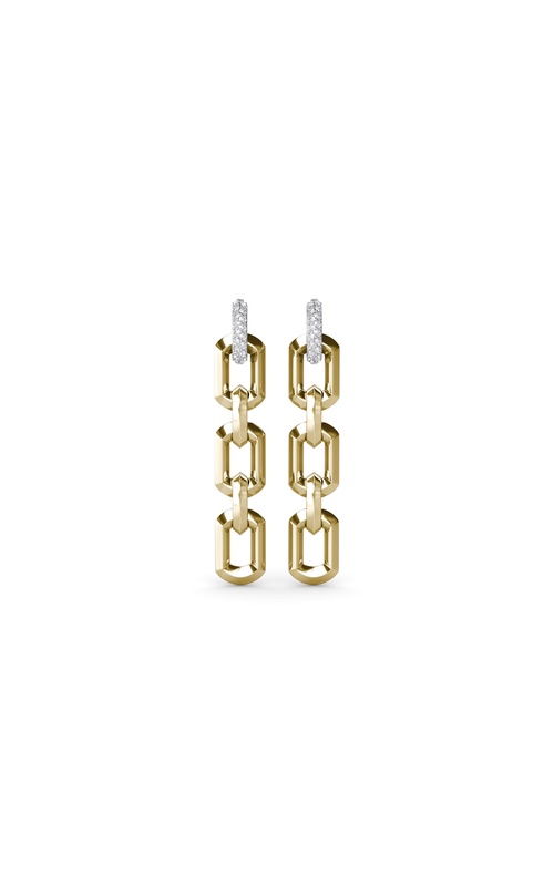 Fana Lynq Collection Earring ER5334-18kt-Yellow-White