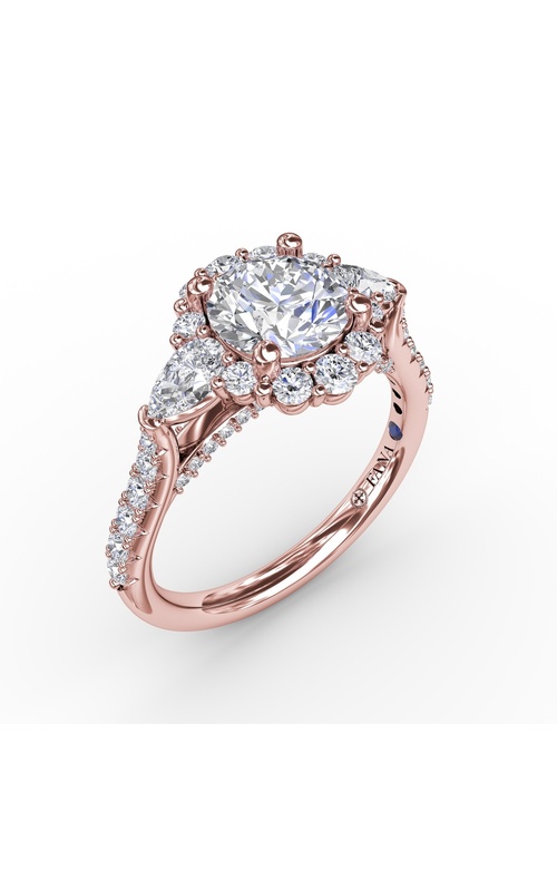 Bridal 14K Rose Gold Engagement Ring S3231-14kt-Rose