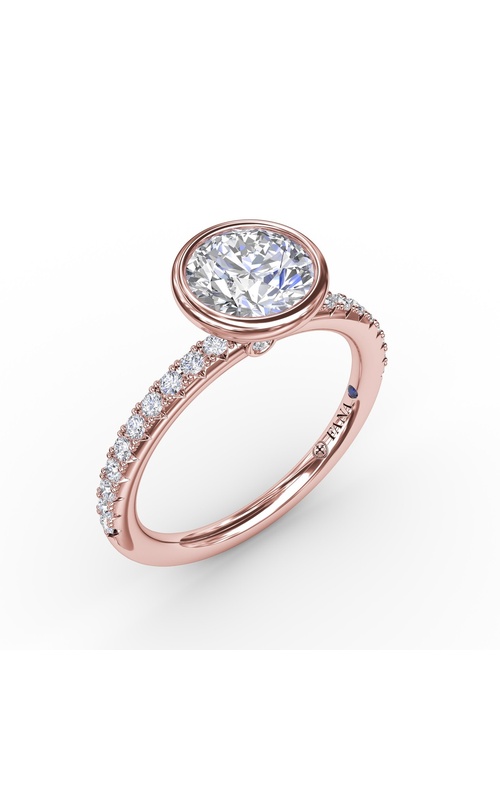 Bridal 14K Rose Gold Engagement Ring S3342-14kt-Rose