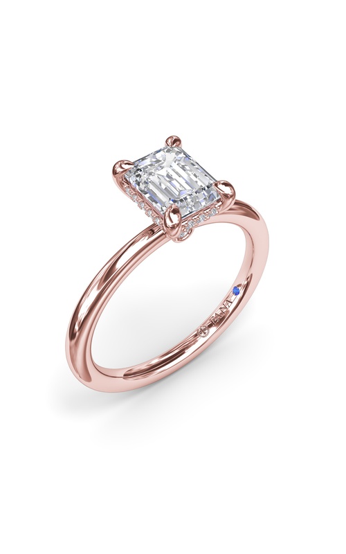 Bridal 14K Rose Gold Engagement Ring S4066-14kt-Rose