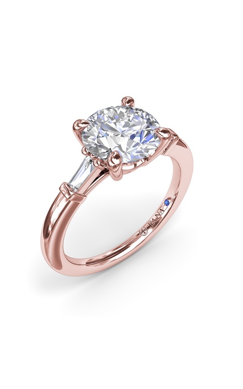 Bridal 14K Rose Gold Engagement Ring S4070-14kt-Rose