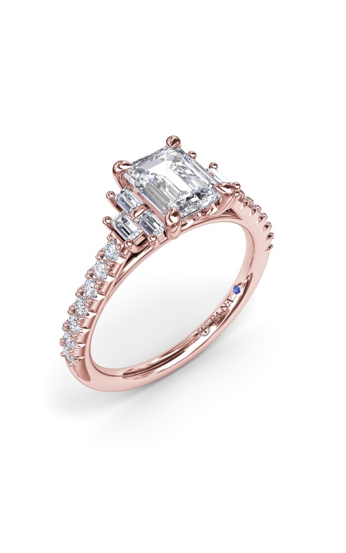 Bridal 14K Rose Gold Engagement Ring S4102-14kt-Rose