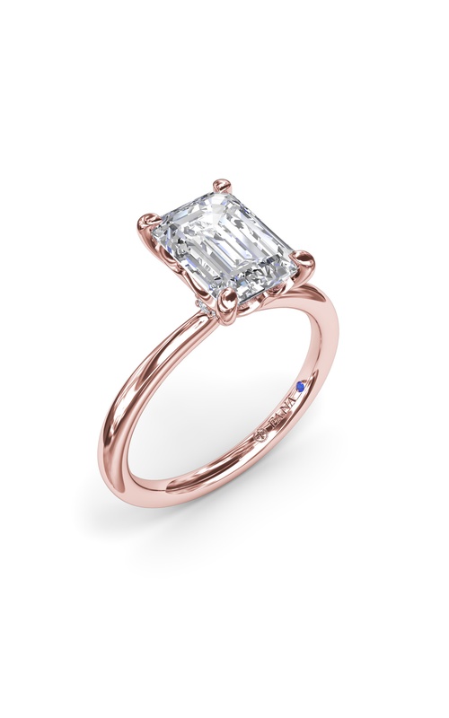 Bridal 14K Rose Gold Engagement Ring S4196-14kt-Rose