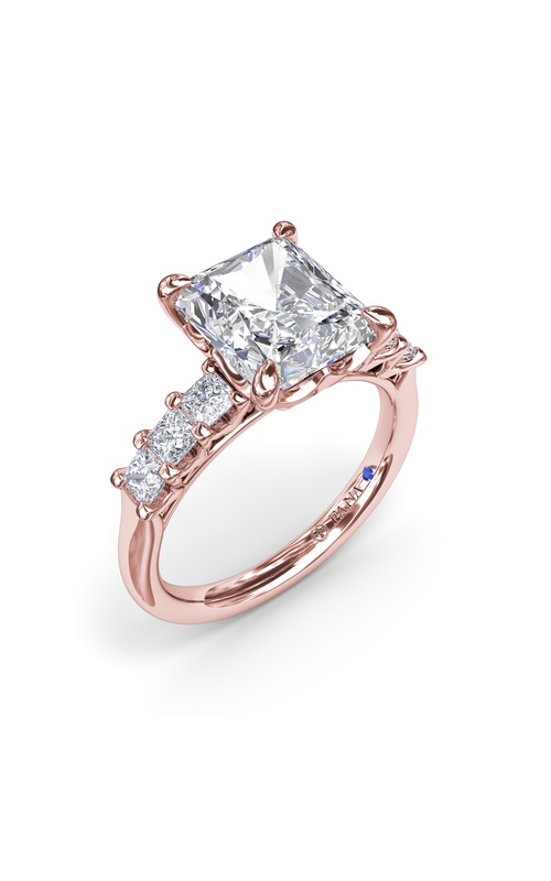 Fana Bridal Engagement Ring S4218-14kt-Rose
