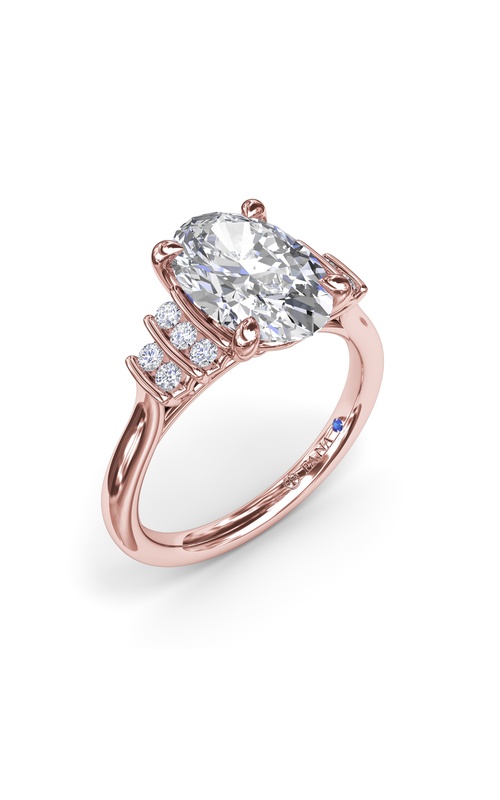 Bridal 14K Rose Gold Engagement Ring S4234-14kt-Rose