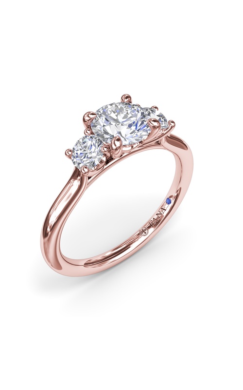 Bridal 14K Rose Gold Engagement Ring S4241-14kt-Rose