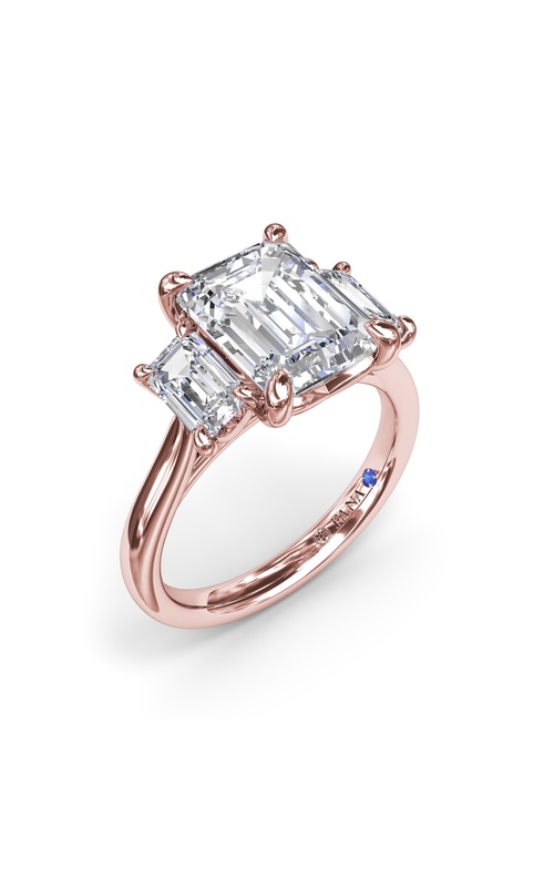Bridal 14K Rose Gold Engagement Ring S4276-14kt-Rose