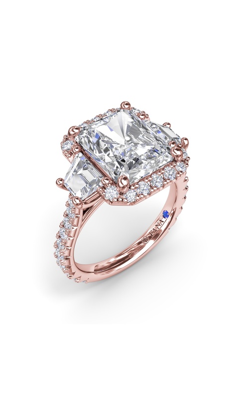Bridal 14K Rose Gold Engagement Ring S4277-14kt-Rose