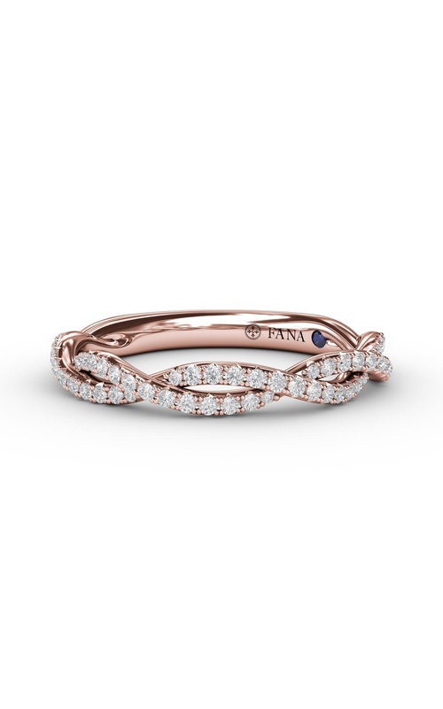 Bridal 14K Rose Gold Wedding Band W3109-14kt-Rose