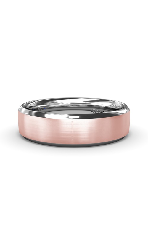 Fana Matching Band Wedding Band M1005-14kt-Rose-White