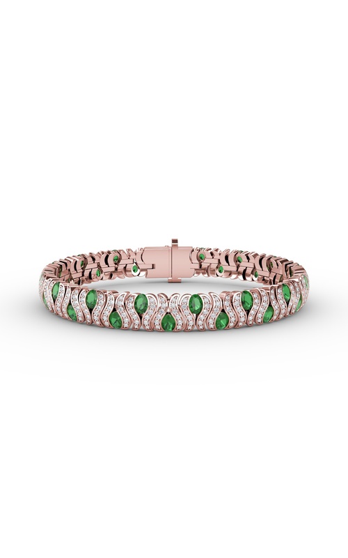Fana Color Fashion Bracelet B1492E-14kt-Rose